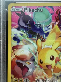 Pokemon Pikachu 160/159 Crown Zenith Secret Rare PSA 9 - Image 3