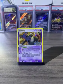 Grumpig 20/100 Crystal Guardians Stamp Reverse Holo Pokemon Eng Lightly Played - Image 1