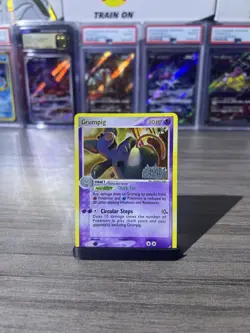 Grumpig 20/100 Crystal Guardians Stamp Reverse Holo Pokemon Eng Lightly Played - Image 3