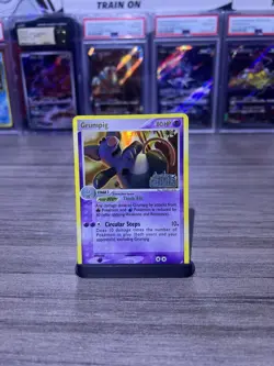 Grumpig 20/100 Crystal Guardians Stamp Reverse Holo Pokemon Eng Lightly Played - Image 4