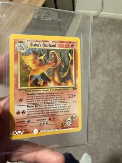 Pokemon TCG Blaine's Charizard 2/132 Gym Challenge Holo Rare 100HP WOTC - Image 1
