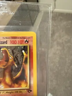 Pokemon TCG Blaine's Charizard 2/132 Gym Challenge Holo Rare 100HP WOTC - Image 3