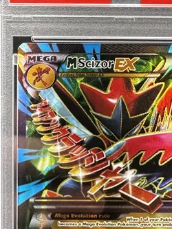 PSA 8 2016 Pokemon XY Mega M Scizor EX Breakpoint #120 - Image 5