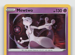 Pokemon TCG Mewtwo Crown Zenith Holo Card 059/159 Rare - Image 3