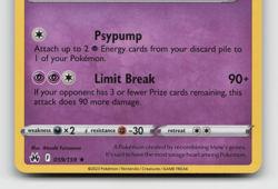 Pokemon TCG Mewtwo Crown Zenith Holo Card 059/159 Rare - Image 4