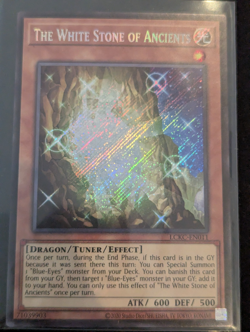 The White Stone of Ancients LCKC-EN011 Unlimited Secret Rare NM +Bonus FREESHIP! - Image 1