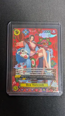 One Piece Boa Hancock (SP) OP14-112 ENGLISH SR Azure Sea's Seven #2 - Image 1