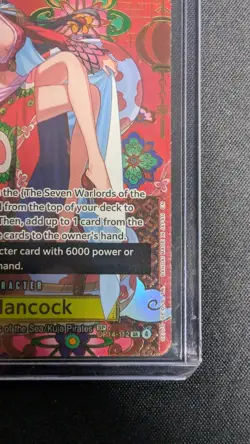 One Piece Boa Hancock (SP) OP14-112 ENGLISH SR Azure Sea's Seven #2 - Image 4
