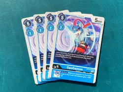GaoGamon BT13-025 Playset Versus Royal Knights Digimon Card Game x4 - Image 1