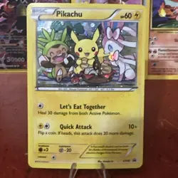 Pokemon Pikachu TCG XY95 XY Black Star Promo Holo Card - Image 1