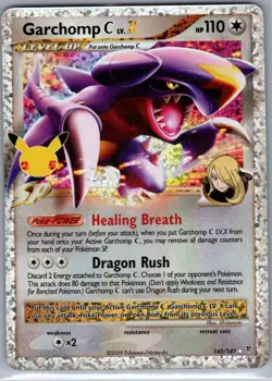 Garchomp C LV.X 145/147 Celebrations: Classic Collection - Pokemon Card - NM - Image 1