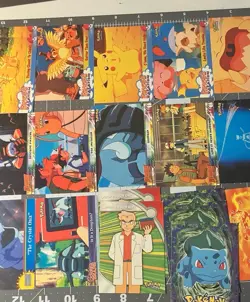 Topps Pokemon TV / Movie Animation Series Mixed Card Lot x35 - Image 3