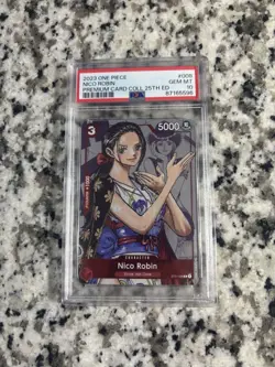 Nico Robin ST01-008 One Piece Card Limited Edition PSA 10 - Image 1