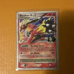 Pokemon Blaziken FB LV.X 142/147 Supreme Victors Rare Holo Level Up Card 110HP - Image 1