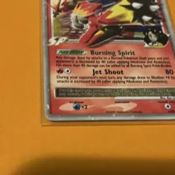 Pokemon Blaziken FB LV.X 142/147 Supreme Victors Rare Holo Level Up Card 110HP - Image 2