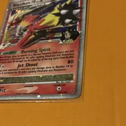 Pokemon Blaziken FB LV.X 142/147 Supreme Victors Rare Holo Level Up Card 110HP - Image 3