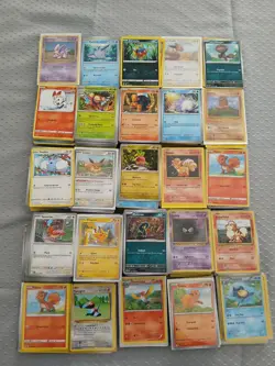 1100+ Pokemon Cards | Bulk Lot /Com /Uncommon 2016-2025 No Trainers or Energies - Image 1