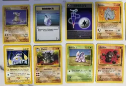 Vintage Pokemon Card Lot Damaged Condition PLUS 12Rare Playing Card Bonus(NM/LP) - Image 3
