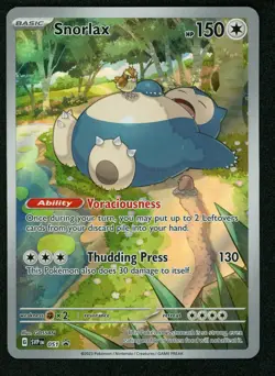 Snorlax 051 Sv: Scarlet & Violet Promo Cards Holo NM NEAR MINT! L1 - Image 1