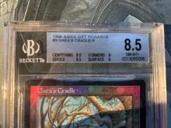 MTG Magic the Gathering Foil Judge Gaea’s Urza’s Saga BGS 8.5 PSA 9/10¿UPromo NM - Image 2
