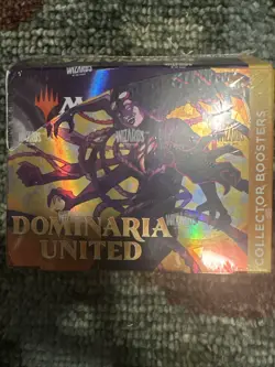 Magic The Gathering DOMINARIA UNITED (2022) Collector Booster Box, NEW/SEALED - Image 1