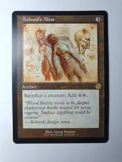 MTG - Ashnod's Altar Retro Schematic - The Brother's War #0067 - N/M Rare - Image 1