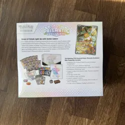 Scarlet & Violet Prismatic Evolutions Elite Trainer Box Pokemon TCG New - Image 3