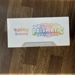Scarlet & Violet Prismatic Evolutions Elite Trainer Box Pokemon TCG New - Image 4