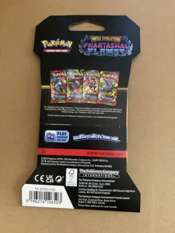 Pokemon ME2 Phantasmal Flames Booster Pack - Mega Charizard X (ONLY 2 LEFT‼) - Image 2