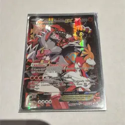 Team Magma's Groudon EX 15/34 Double Crisis Holo 190 HP Pokemon TCG - Image 1