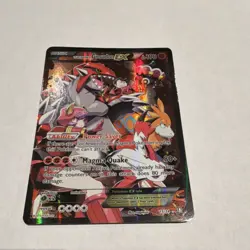 Team Magma's Groudon EX 15/34 Double Crisis Holo 190 HP Pokemon TCG - Image 2