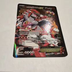 Team Magma's Groudon EX 15/34 Double Crisis Holo 190 HP Pokemon TCG - Image 4