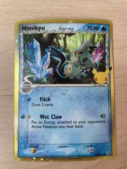 Mimikyu Delta Species SWSH136 | Pokemon Celebrations Black Star Promo - Image 1