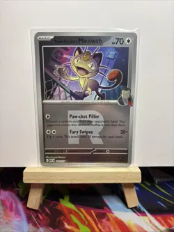 Team Rocket's Meowth 161/217 - Ascended Heroes Reverse Holo - Pokemon TCG NM - Image 2