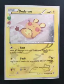 Pokemon TCG: Dedenne RC10/RC32 XY Generations Radiant Collection Holo - Image 3