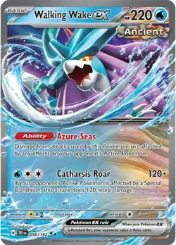 Pokemon Temporal Forces Walking Wake ex 050/162 Double Rare - Image 1