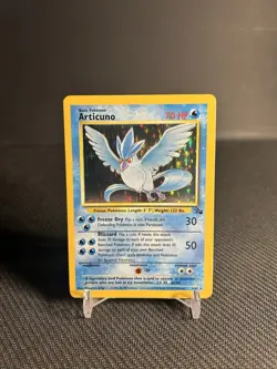 Pokemon TCG Articuno 2/62 Fossil Holo LP-/MP - Image 1