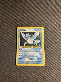 Pokemon TCG Articuno 2/62 Fossil Holo LP-/MP - Image 3