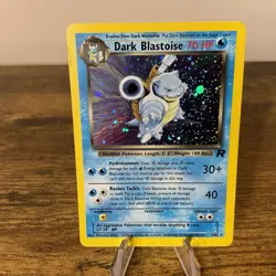 Pokemon TCG - Dark Blastoise 3/82 Team Rocket Holo Rare WOTC 1999 Stage 2 - Image 1