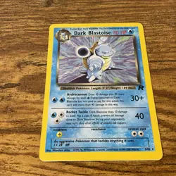 Pokemon TCG - Dark Blastoise 3/82 Team Rocket Holo Rare WOTC 1999 Stage 2 - Image 3