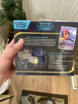 Pokemon TCG Mega Evolution Phantasmal Flames Elite Trainer Box Factory Sealed - Image 3
