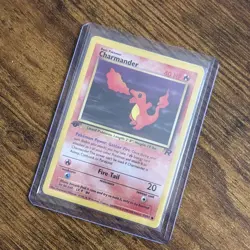 Pokemon TCG Charmander Team Rocket 1st Edition 50/82 LP - Image 3
