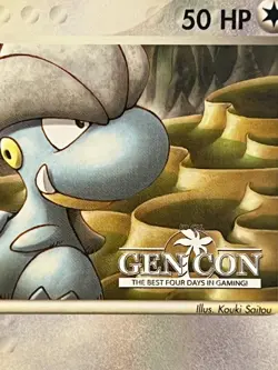 Pokemon EX "Dragon Series"-Bagon 50/97-GEN CON Black Star Promo Super Rare- NM - Image 3