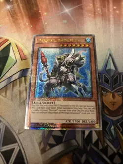 Yu-Gi-Oh! Mermail Abyssteus RA03-EN007 Quarter Century Secret Rare - Image 1