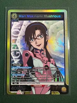 Union Arena Mari Makinami Illustrious EVA-1-018 SR Evangelion English - Image 1
