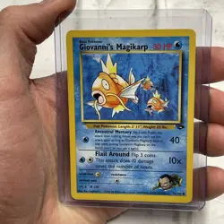 Giovanni's Magikarp 73/132 Gym Challenge Common Pokemon Card Pokemon WOTC Vtg LP - Image 1