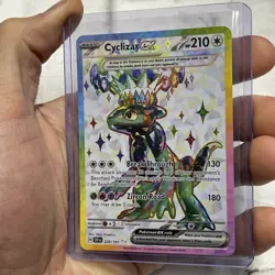 CYCLIZAR ex 228/191 Double Rare Surging Sparks Holo Pokemon Card TCG English NM - Image 2