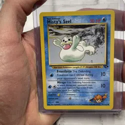 Pokemon - Gym Challenge Misty's Seel 91/132 NM/MT Vintage Pokemon Card Pokemon - Image 1