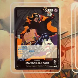Marshall.D.Teach Leader OP09-081 One Piece Card Game - Image 1