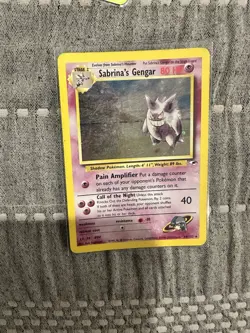 Pokemon Sabrina's Gengar Gym Challenge 14/132 Holo Rare Card - Image 1